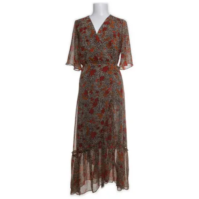Omlottklänning (Brun, Flerfärgad) från Mango Suit Polyester