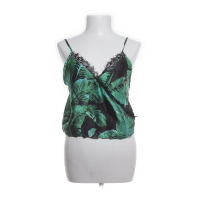 Crop top (Green, Black) from Elli White Polyester