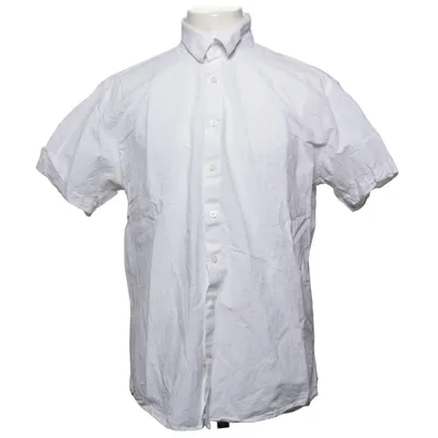 Short sleeve shirt (White) from Selected Homme Linen, Organic cotton