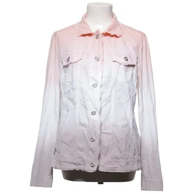 Denimjakke (Pink, Hvid) fra Monari Bomuld