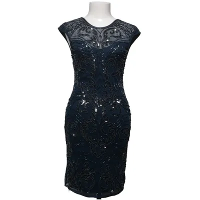 Cocktailjurk (Blauw, Zilver) van Lace & Beads Polyester