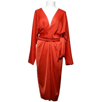 Robe portefeuille (Rouge) de ASOS Élasthane, Polyester
