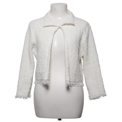 Cardigan (White) from Zero Metallic fiber, Polyamide, Polyester, Viscose