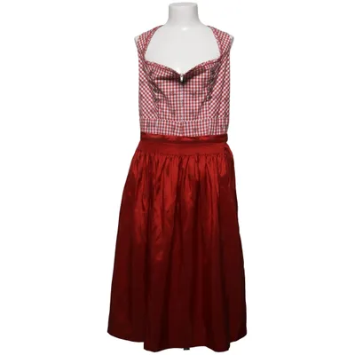 Dirndl (Röd, Vit) från Turi Landhaus Bomull