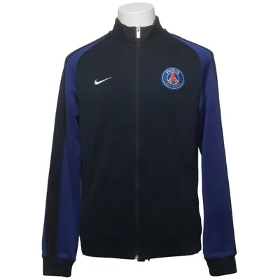 Trainingsjack (Zwart, Blauw) van Nike Elastaan, Polyester