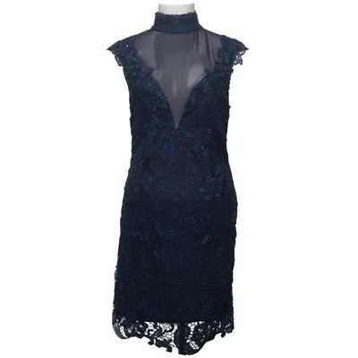 Cocktailjurk (Blauw) van Model Behaviour Elastaan, Polyester