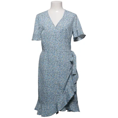 Robe portefeuille (Bleu, Blanc) de ONLY Polyester