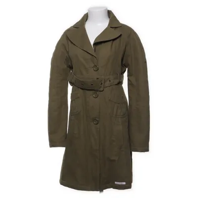 Trench-coat (Vert) de Blutsgeschwister Coton, Polyester