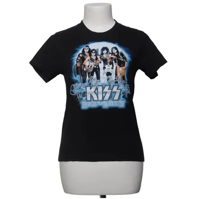 T-shirt (Schwarz) von The Roxx Baumwolle