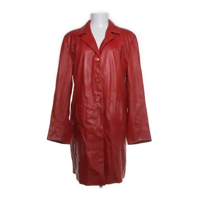 Leather coat (Red) from Kircilar Acetate, Leather