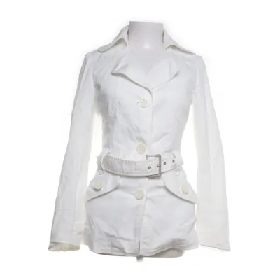 Trench coat (White) from VILA Clothes Cotton, Polyester