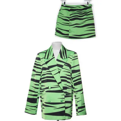 Tailleur jupe (Vert, Noir) de Cras Polyester recyclé