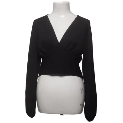 Crop top (Black) from Monki Elastane, Polyester