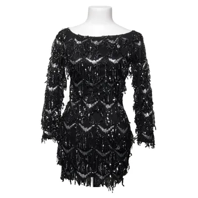 Cocktail dress (Black, Silver) from Parisian Elastane, Polyamide, Polyester