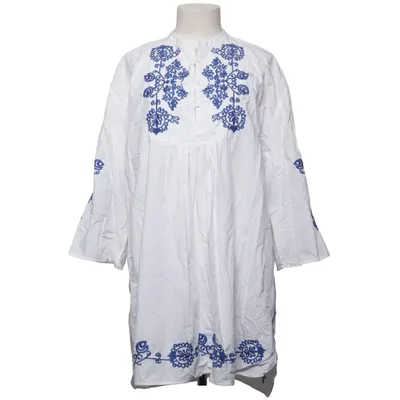 Tuniek (Wit, Blauw) van Zara Katoen, Polyester
