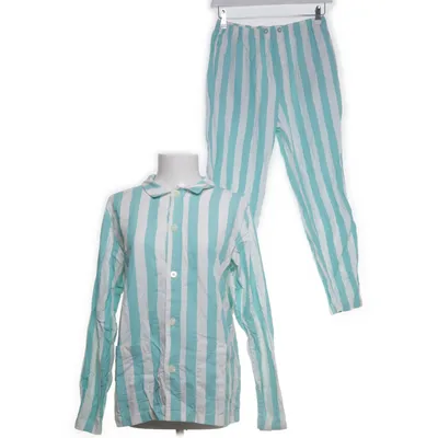 Pajamas (White, Green) from Nufferton Cotton