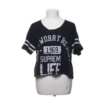 Top (Zwart, Wit) van Mango Jeans Katoen