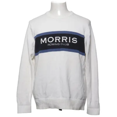 Strickpullover (Weiß, Blau, Schwarz) von Morris Rowing Club