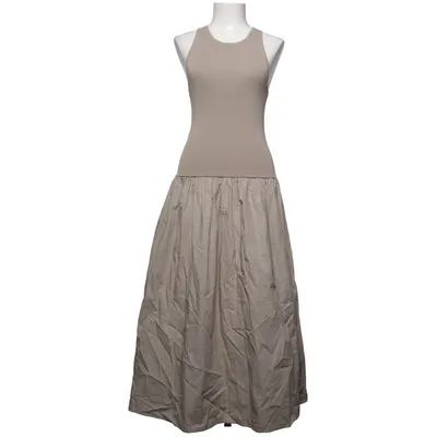 Robe longue (Beige) de Arket Coton, Polyamide