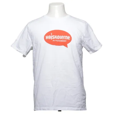 T-shirt (Blanc, Rouge) de Earth Positive Coton biologique
