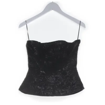Tubtopp (Svart) från H&M Modern Classic Bomull, Polyester