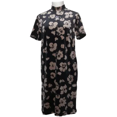 Dress (Black, Beige) from Adidas Originals Elastane, Polyester