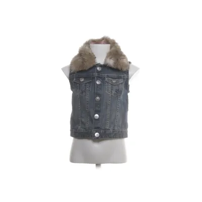 Spijker gilet (Blauw) van &Denim by H&M Bont, Elastaan, Katoen