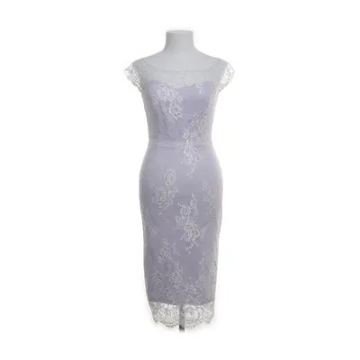 Jurk (Wit, Lila) van Paper Dolls Polyester, Katoen, Elastaan, Nylon