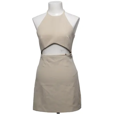 Jurk (Beige) van Zara Elastaan, Polyester