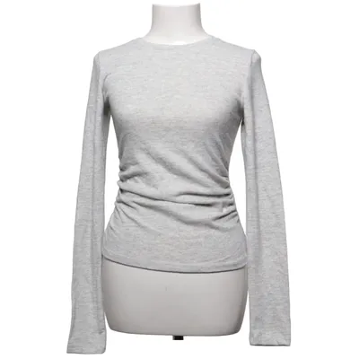Langærmet t-shirt (Grå) fra Pull & Bear Bomuld, Elastan, Polyester, Viscose