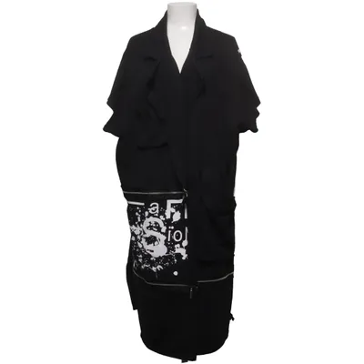 Vest (Black, White) from Divas Planet Cotton, Polyester