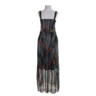 Maxi jurk (Zwart, Meerkleurig) van Okay Polyester