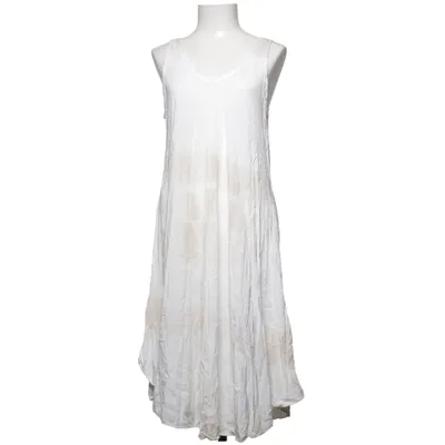 Jurk (Wit, Beige) van Marta du Chateau Viscose