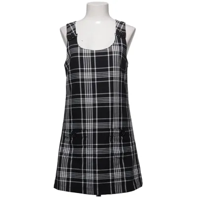 Kjole (Sort, Hvid) fra Eve Bomuld, Polyester