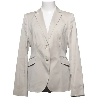 Blazer (Beige) from Hugo Boss Cotton, Cupro, Elastane, Viscose