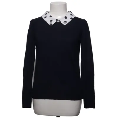 Sweater (Blue, White) from 123 Cashmere, Polyamide, Polyester, Viscose, Wool