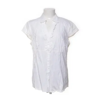 Chemise à manches courtes (Blanc) de Okay Coton, Élasthane