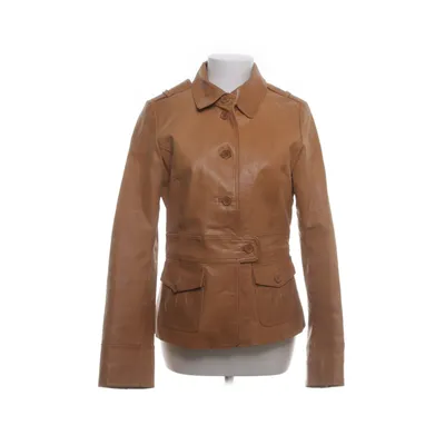 Läderjacka (Brun) från Blend She Polyester, Skinn