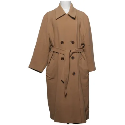 Kappa (Brun) från Jensen Coat Kashmir, Polyamid, Polyester, Ull