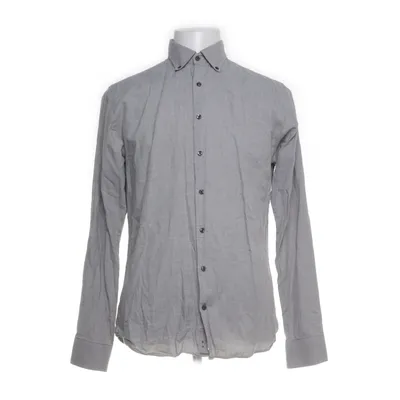 Buttondown-skjorta (Grå) från The Shirt Factory Bomull