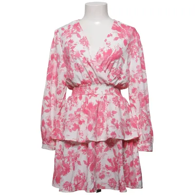Jurk (Roze, Wit) van Shein Elastaan, Polyester