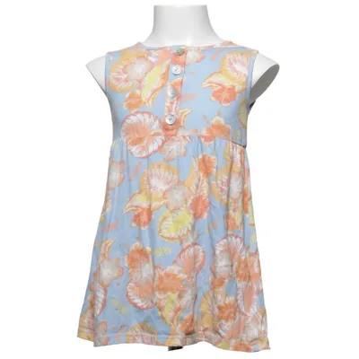 Dress (Blue, Orange, Yellow) from Roxy Girl Cotton