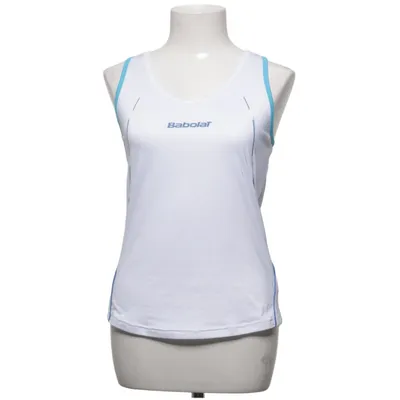 Sports tank top (White, Blue) from Babolat