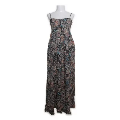 Maxi jurk (Zwart, Meerkleurig) van Liu Li Katoen, Polyester