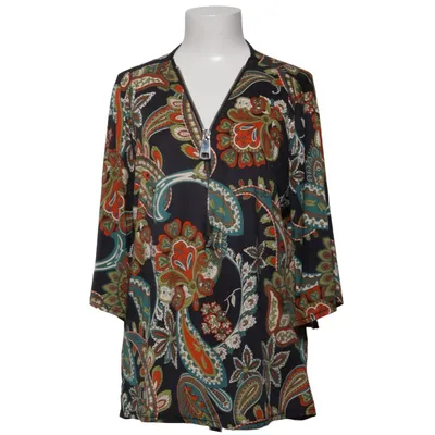 Blouse (Zwart, Meerkleurig) van Made in italy Elastaan, Viscose