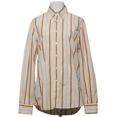 Skjorta (Gul, Blå, Brun) från Donatello Bomull, Polyester