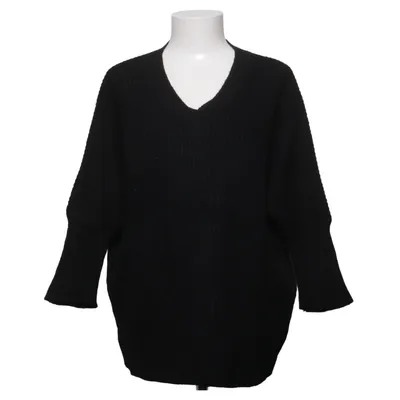 Sweater (Black) from Yida Alpaca wool, Viscose