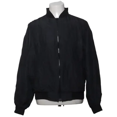 Bomberjacke (Schwarz) von Gino Bellini Acetat, Seide