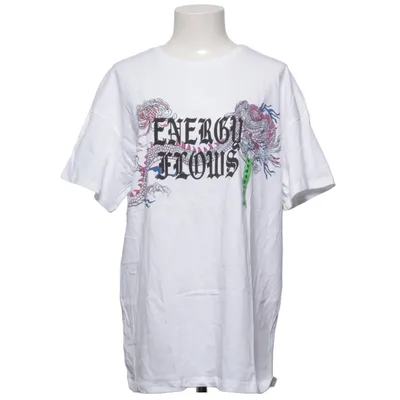 T-shirt (Vit, Flerfärgad) från DF Young Bomull