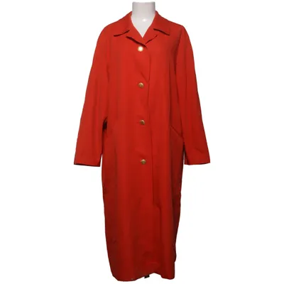 Manteau (Rouge) de Trevira Polyester, Laine